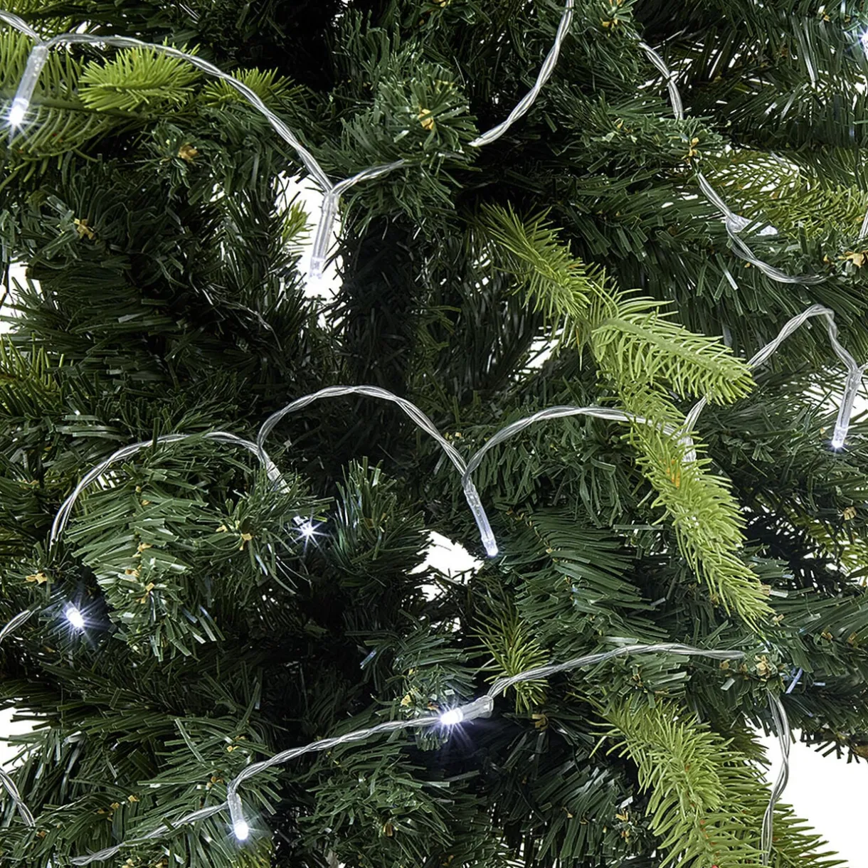 Guirlande électrique Noël intérieur 10LED blanc froid 1m < Gifi Hot