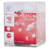Guirlande électrique plumes lumineuses blanc fixe L. 3,9 m < Gifi Online