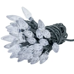 Guirlande lumineuse ampoule tulipe 40LED blanc chaud 3,9m < Gifi Discount