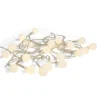 Guirlande lumineuse boules 20LED blanc chaud 2,8m