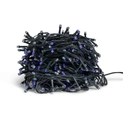 Guirlande lumineuse extérieure 400LED blanc froid/bleu clair/bleu 29,9m < Gifi Discount