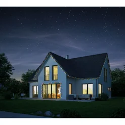 Guirlande lumineuse extérieur 600LED multicolores 44,9m < Gifi
