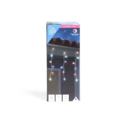 Guirlande lumineuse extérieure bordure de toit 90LED multicolores 2,8m < Gifi Sale