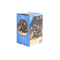 Guirlande lumineuse extérieur cluster 400LED blanc froid 8m