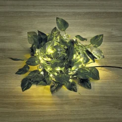 Guirlande lumineuse feuille artificielle 50 microLED 4,9 m < Gifi Clearance
