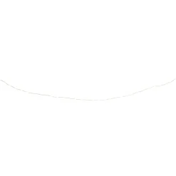 Guirlande lumineuse 20LED à pile en corde ficelle naturelle 2m