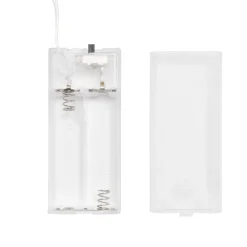 Guirlande lumineuse 20LED à pile en corde ficelle naturelle 2m