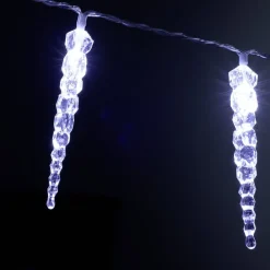 Guirlande lumineuse 40 LED stalactite blanc froid L309cm < Gifi Hot