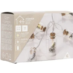 Guirlande lumineuse petits sapins intérieur 10 LED