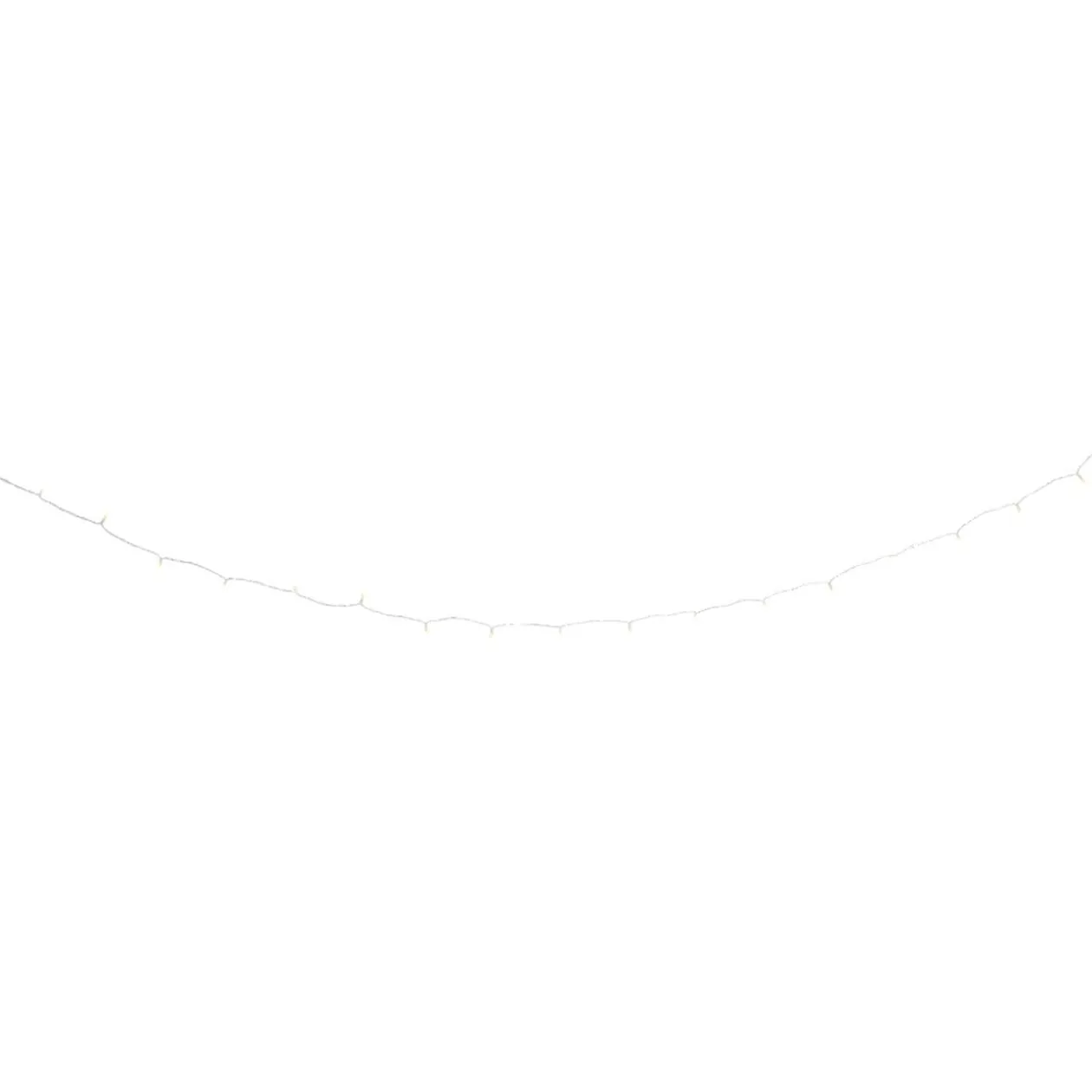 Guirlande lumineuse à piles 20LED blanc chaud 2,2m