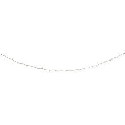 Guirlande lumineuse à piles 20LED blanc chaud 2,2m
