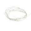 Guirlande lumineuse à piles 15LED blanc chaud 1,7m