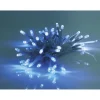 Guirlande lumineuse solaire 50LED bleu et blanc froid L.4,9 m < Gifi Discount