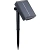 Guirlande lumineuse solaire 400LED bleu et blanc froid 40m