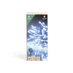 Guirlande lumineuse solaire 100LED blanc froid 9,9m < Gifi Sale