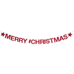 Guirlande Merry Christmas rouge 2m < Gifi Discount
