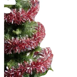 Guirlande rouge métallisé L180cm