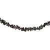 Guirlande scintillante houx vert et rouge 2m