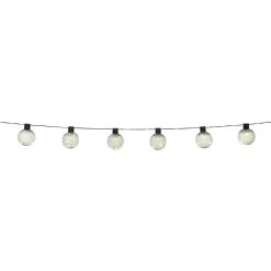 Guirlande solaire boule micro30LED blanc chaud 1,8 m < Gifi Sale