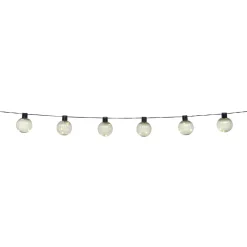 Guirlande solaire boule micro30LED blanc chaud 1,8 m < Gifi Sale