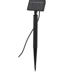 Guirlande solaire guinguette 50LED design ampoule 5,8m