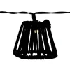 Guirlande solaire 10 LED design filaire noir 2,7m < Gifi Online