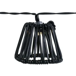Guirlande solaire 10 LED design filaire noir 2,7m < Gifi Online