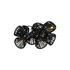 Guirlande solaire 10 LED design filaire noir 2,7m < Gifi Online