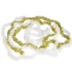 Guirlandes scintillantes blanches et dorées x5 < Gifi Hot