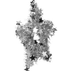 Guirlande étoile scintillante blanche
