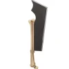 Hache factice Halloween manche squelette plastique L51cm (2 modèles) < Gifi Sale
