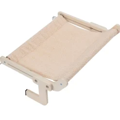 Hamac pour chat en bois et tissu bouclette 3en1 38x48cm < Gifi Online