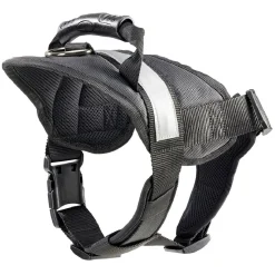 Harnais noir pour chien L69cm taille M