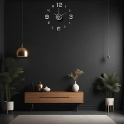 Horloge murale adhésive Ø40cm