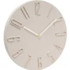 Horloge murale ronde design chiffres en relief Ø30cm (2 modèles)