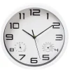 Horloge murale ronde plastique noir et blanc Ø25cm (2 modèles) < Gifi Hot