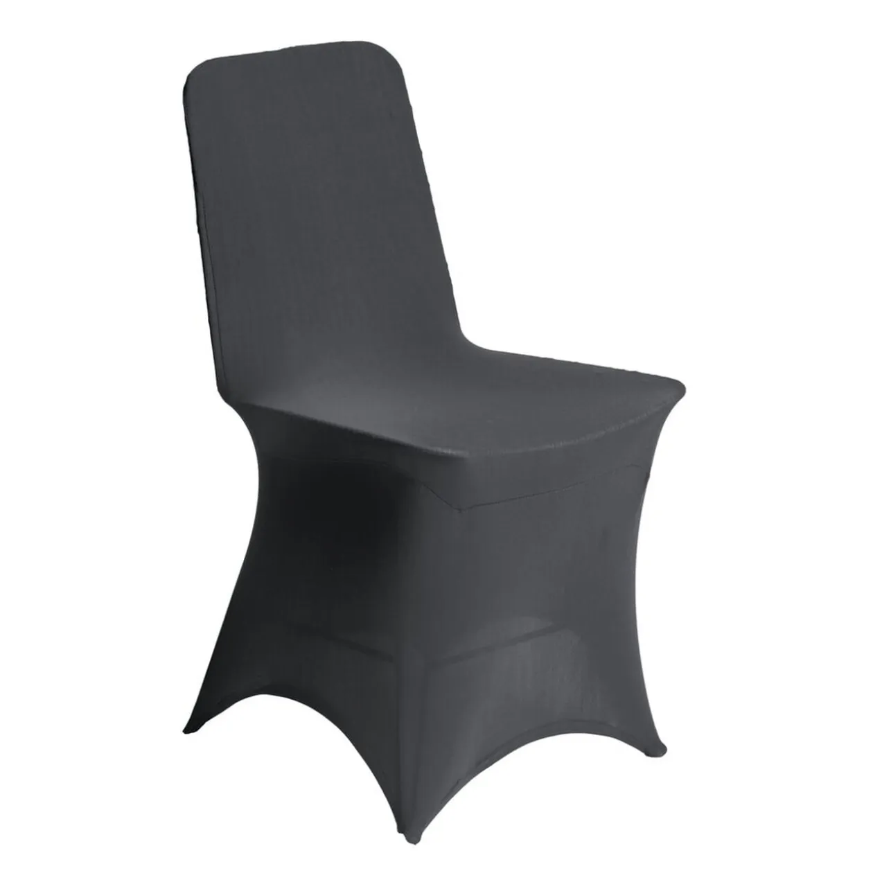 Housse de chaise extensible grise L44xP39XH91cm