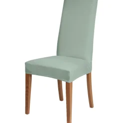 Housse de chaise extensible vert sauge 40x40xH45cm < Gifi