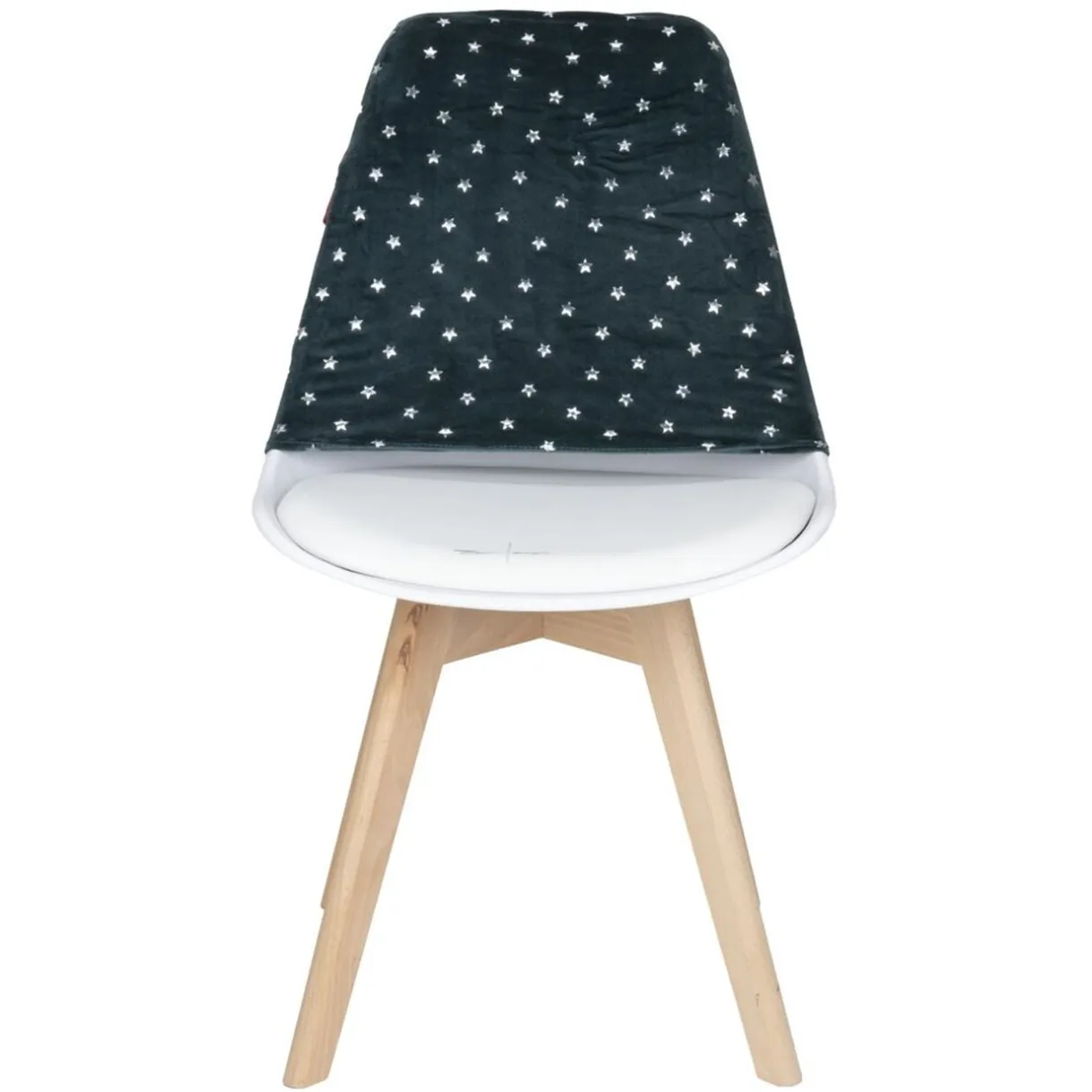 Housse de chaise Noël à pois avec noeud amovible L40X50XH40 cm polyester (2 modèles rouge ou vert) < Gifi Clearance
