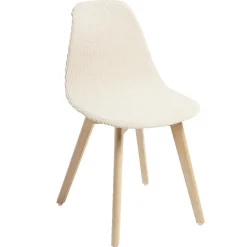 Housse de chaise scandinave extensible beige 45x40xH45cm < Gifi Clearance