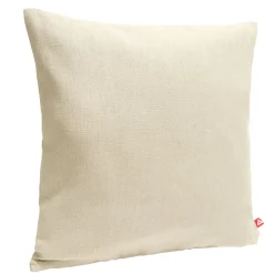 Housse de coussin carrée coton tissé avec fermeture 40x40cm - 2 modèles