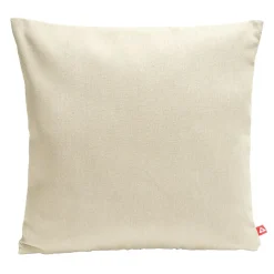 Housse de coussin carrée coton tissé avec fermeture 40x40cm - 2 modèles