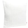 Housse de coussin carrée nid d'abeille 40x40cm - 2 modèles blanc ou gris < Gifi Best