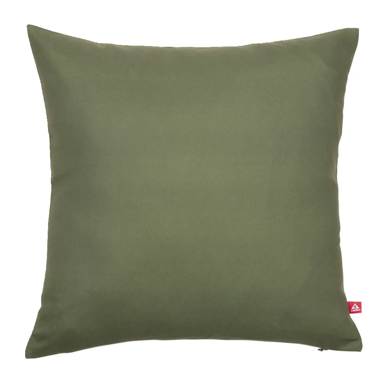 Housse de coussin carrée verte 40x40cm < Gifi
