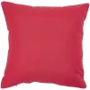 Housse de coussin carré rouge uni < Gifi Sale