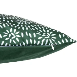 Housse de coussin carré Splendor vert < Gifi Online