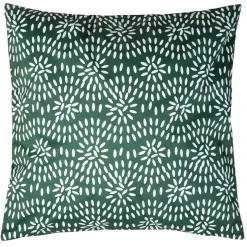 Housse de coussin carré Splendor vert < Gifi Online