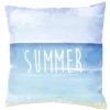 Housse de coussin d'extérieur imprimé Summer plage