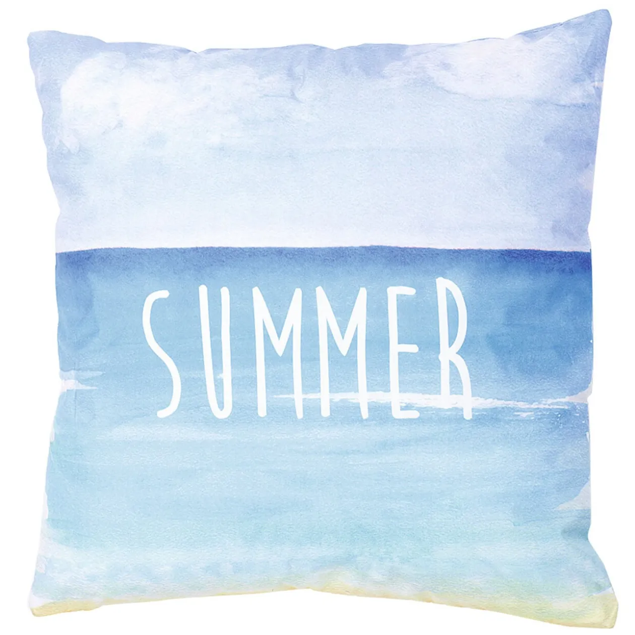 Housse de coussin d'extérieur imprimé Summer plage