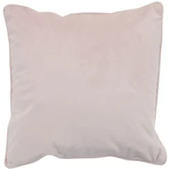 Housse de coussin imitation velours 40x40cm rose poudré < Gifi Best